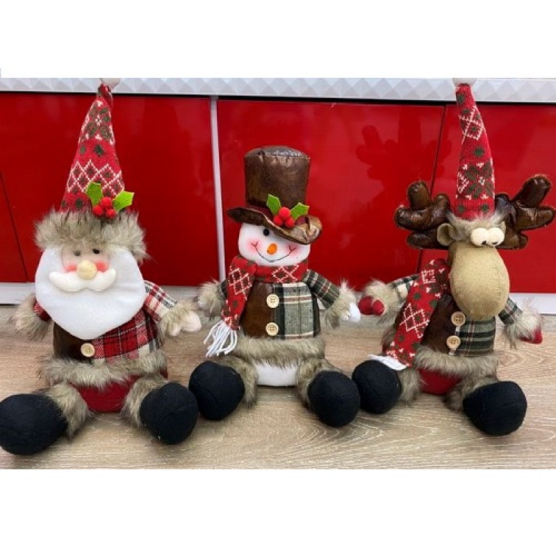 Фігура новорічна “Santa&Co“ 43см