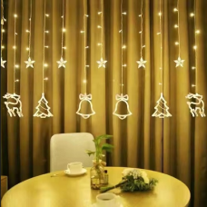 Гірлянда-фіранка світлодіодна “Christmas lights“ 2.5*0.85м 120led