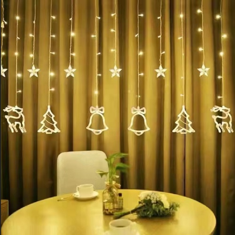 Гірлянда-фіранка світлодіодна “Christmas lights“ 2.5*0.85м 120led