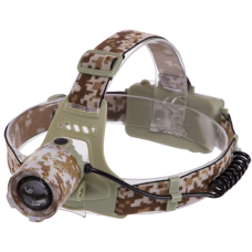 Ліхтарик налобний SP-Sport  Камуфляж Marpat