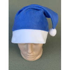 Новорічна шапка. синя